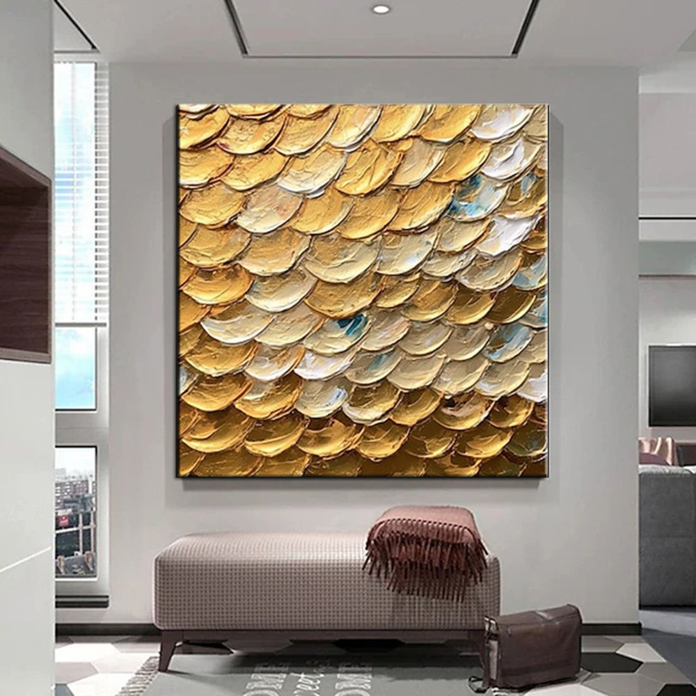 Hand Painted Oil Paintings Abstract texture painting Home Decor Living Room Hallway Luxurious Decorative Painting