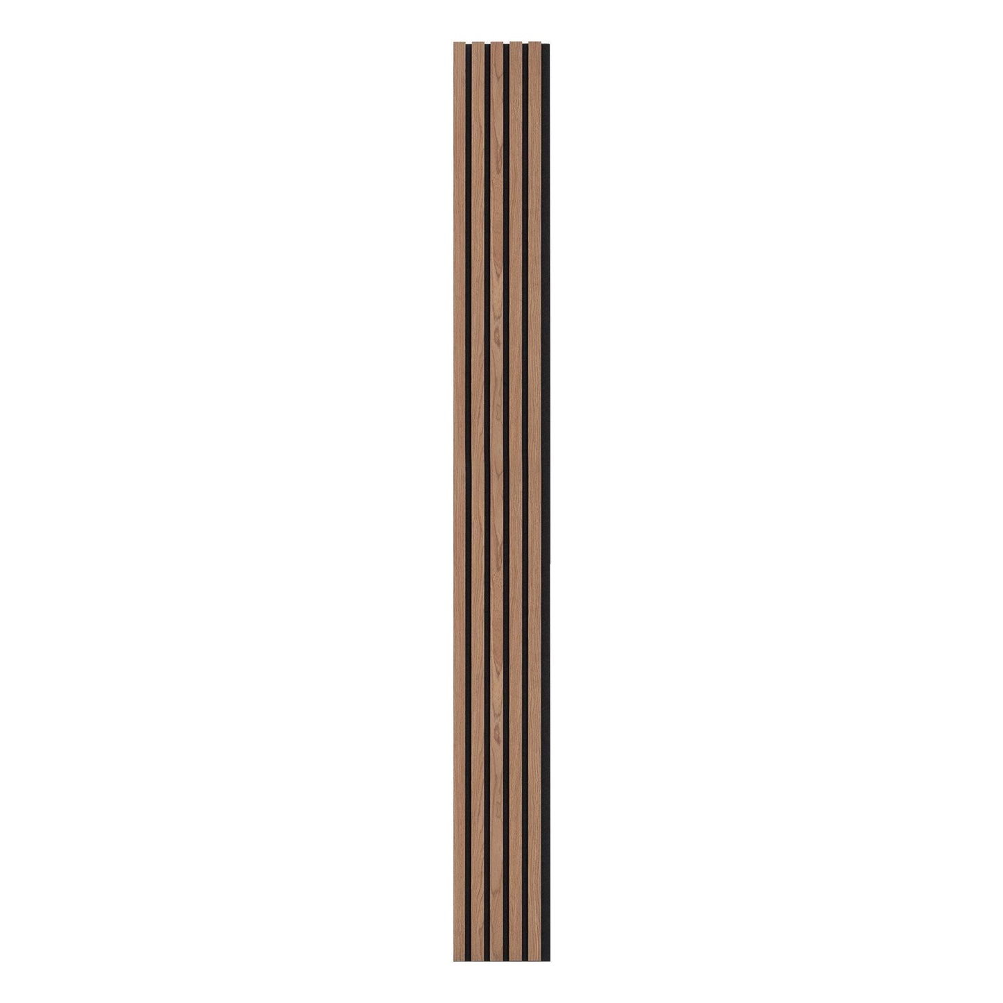 Wood Slat Acoustic Panels 7.9 x 94.5 inch for Modern Wall Decor Walnut