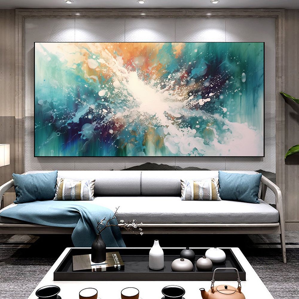 Hand Painted Oil Painting Large Acrylic Oil Painting On Canvas Abstract Painting Canvas Original abstract canvas wall art contemporary Painting For Living Room
