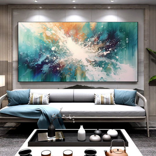Hand Painted Oil Painting Large Acrylic Oil Painting On Canvas Abstract Painting Canvas Original abstract canvas wall art contemporary Painting For Living Room