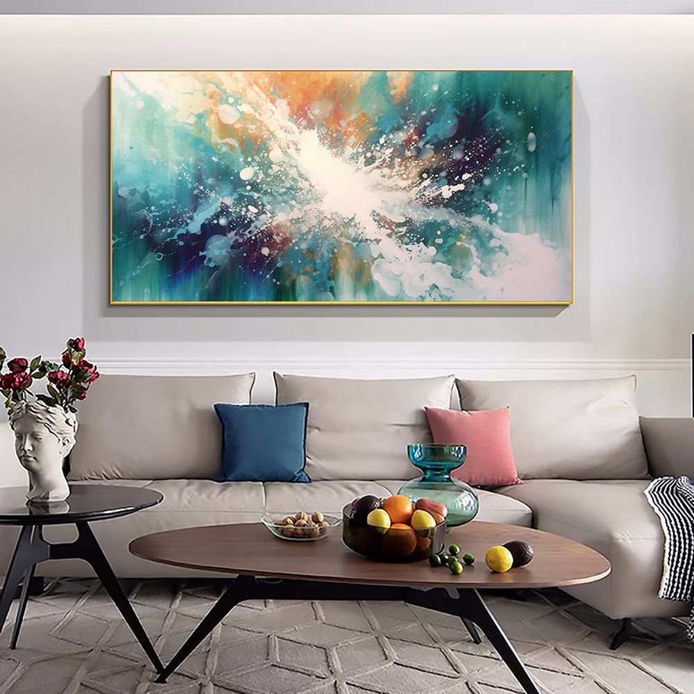 Hand Painted Oil Painting Large Acrylic Oil Painting On Canvas Abstract Painting Canvas Original abstract canvas wall art contemporary Painting For Living Room
